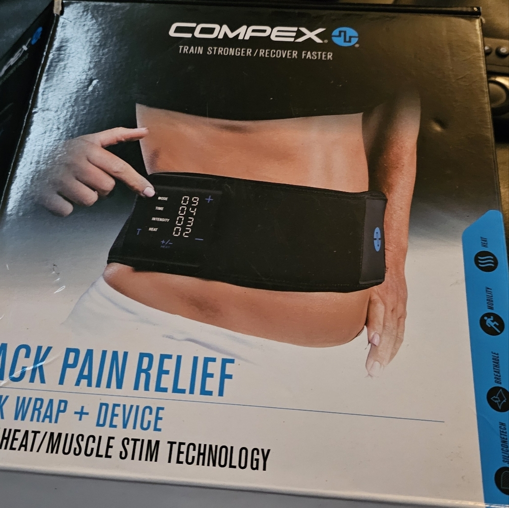 Compex Black Back Wrap Device
